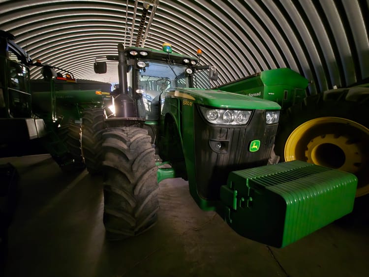 2012 JOHN DEERE 8260R MFWD TRACTOR 